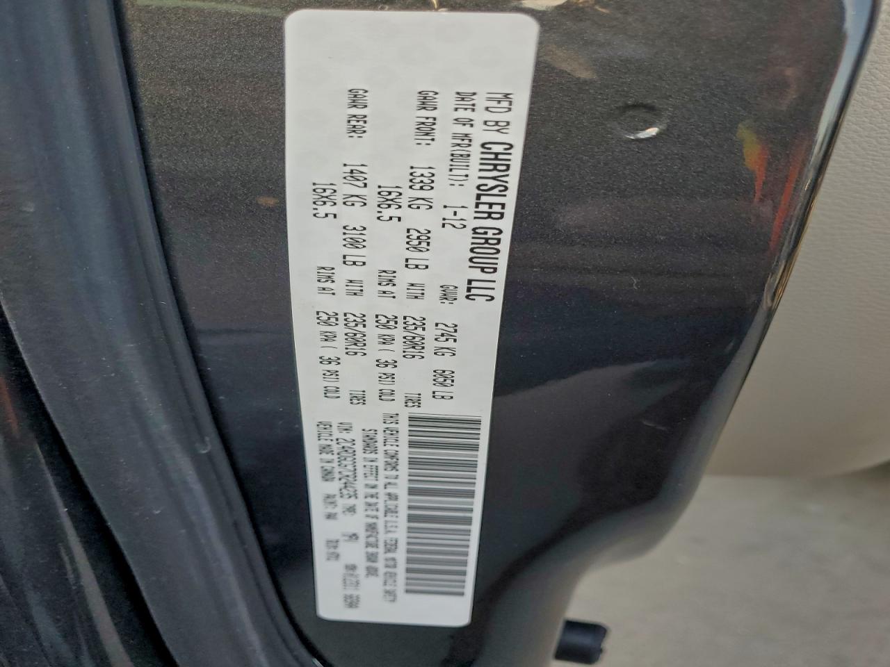 2012 DODGE GRAND CARAVAN SXT photo 27