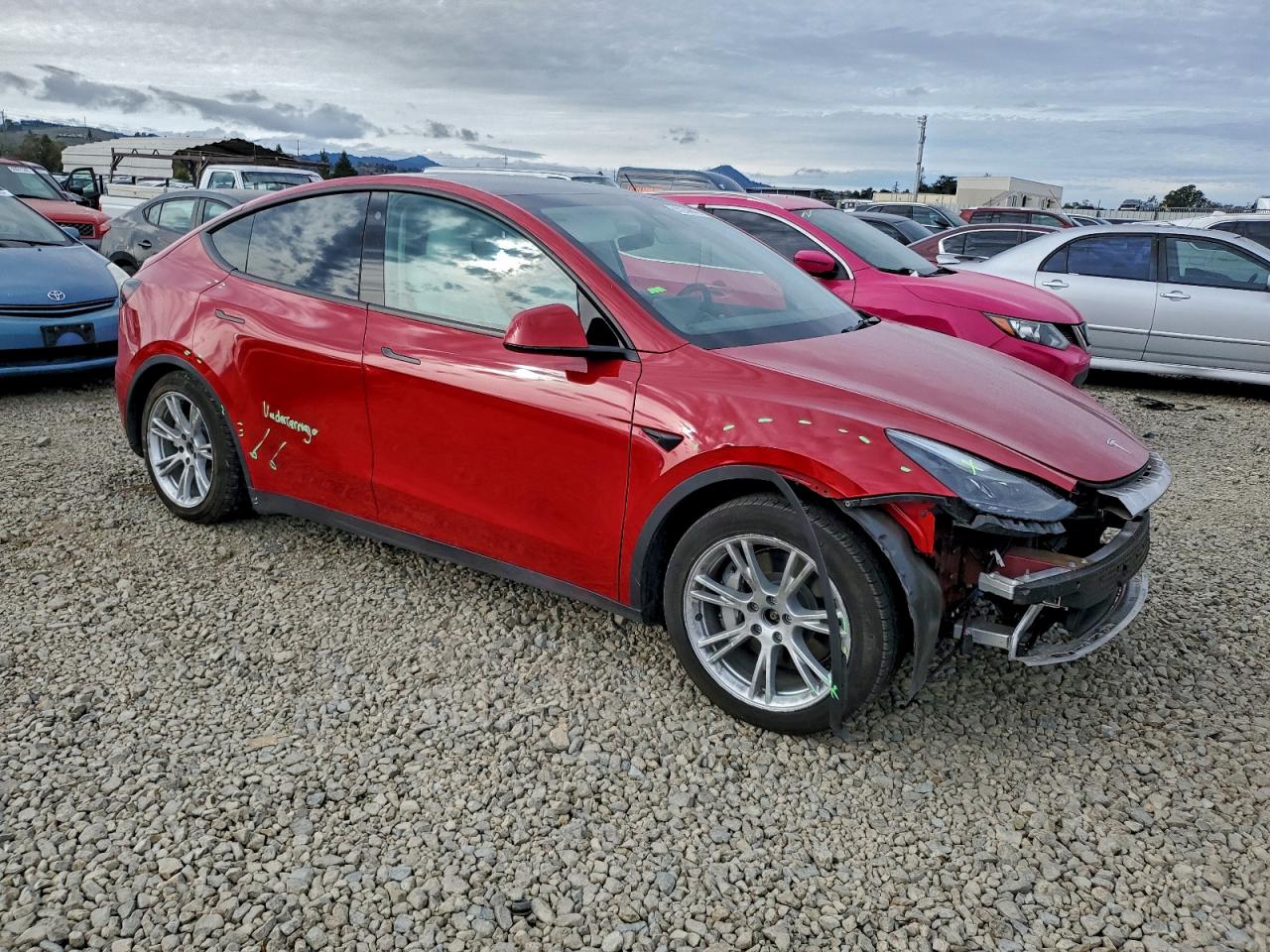 2021 TESLA MODEL Y photo 4