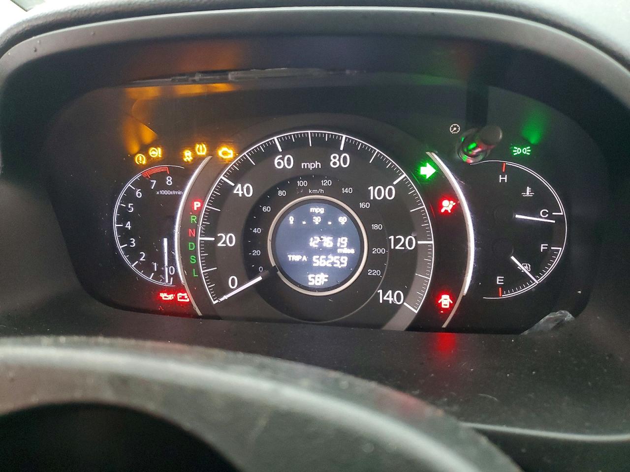 2015 HONDA CR-V EXL photo 9