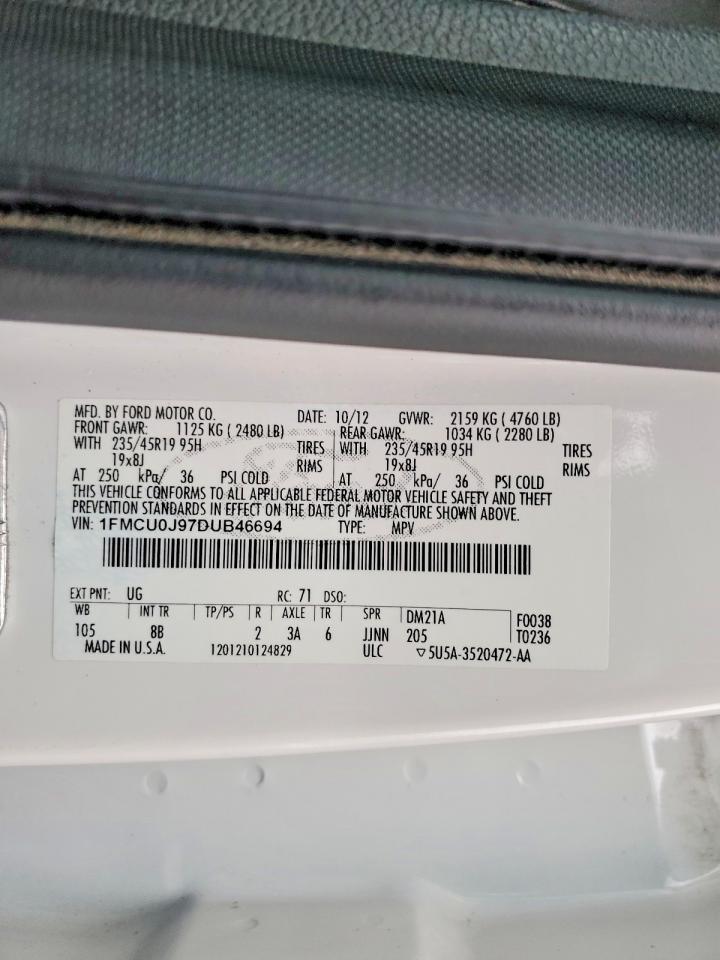 2013 FORD ESCAPE TITANIUM photo 14