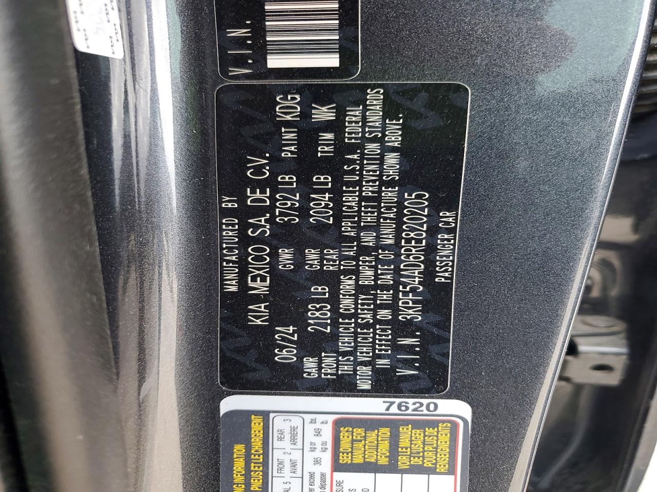 2024 KIA FORTE GT LINE photo 12