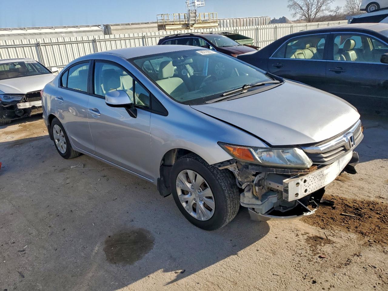 2012 HONDA CIVIC LX photo 4