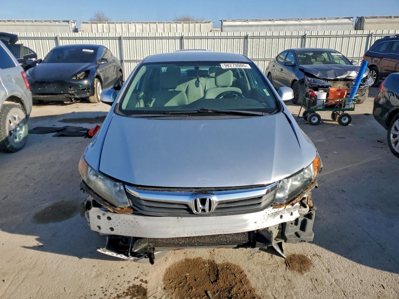 2012 HONDA CIVIC LX photo 5