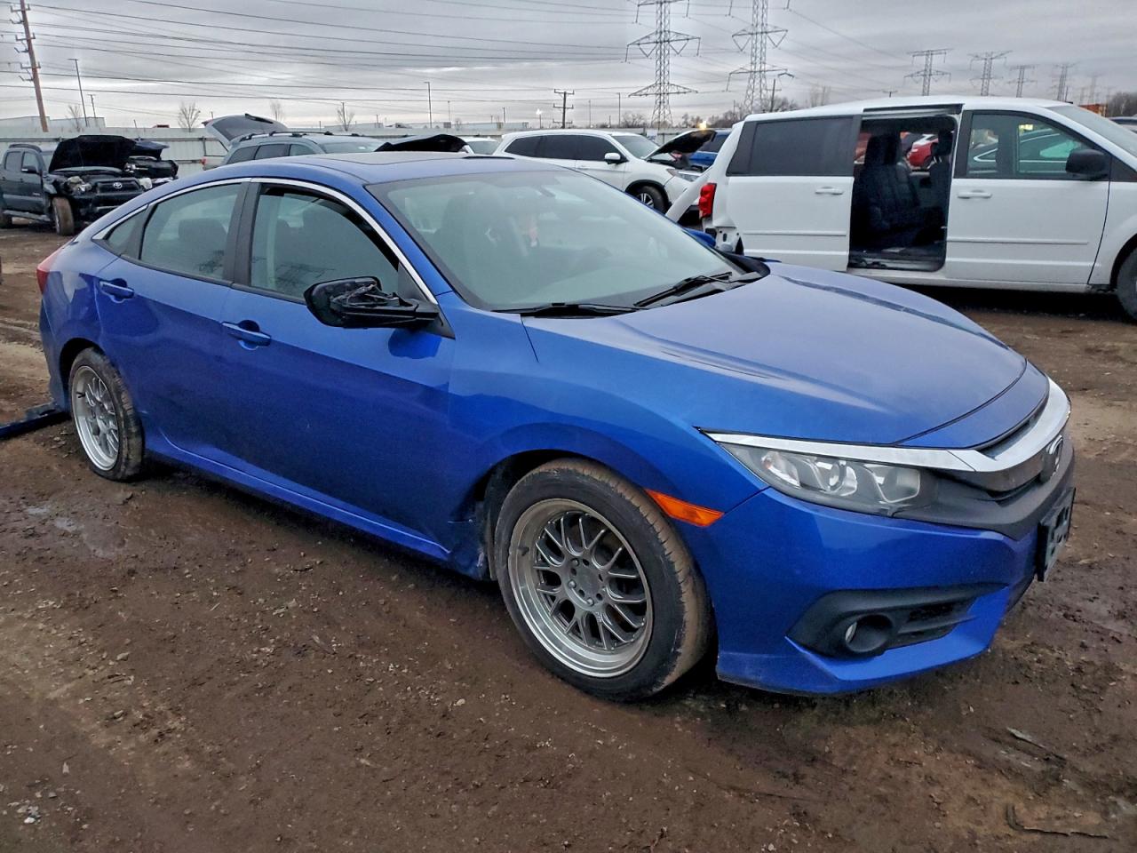 2016 HONDA CIVIC EX photo 4