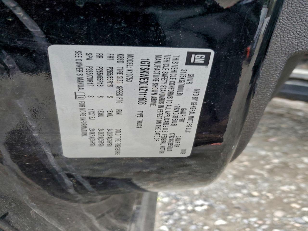 2010 GMC SIERRA K1500 SLT photo 13
