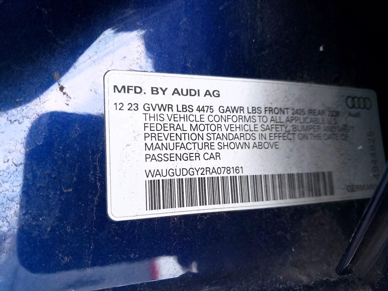 2024 AUDI A3 PREMIUM photo 12