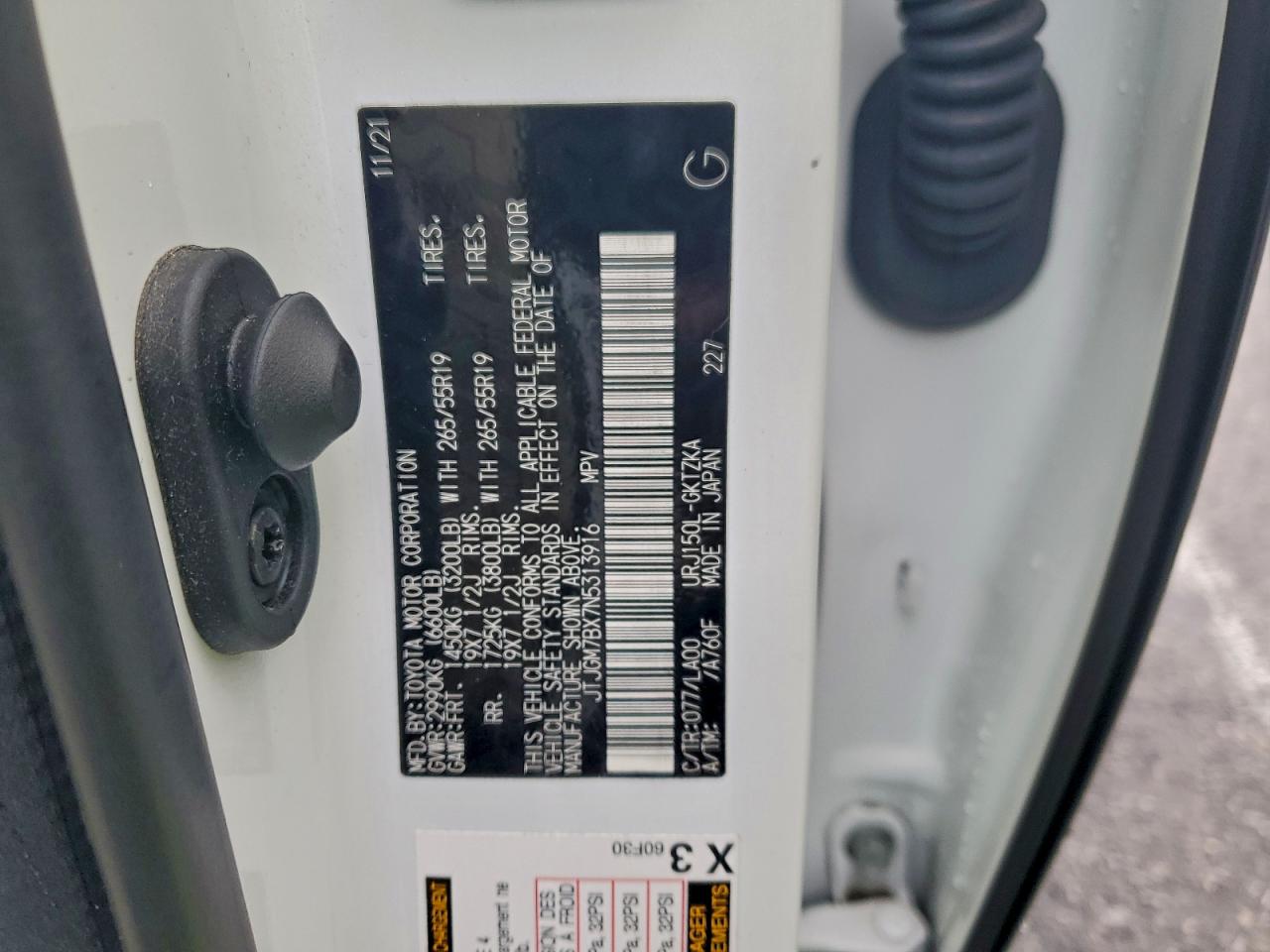 2022 LEXUS GX 460 LUXURY photo 13