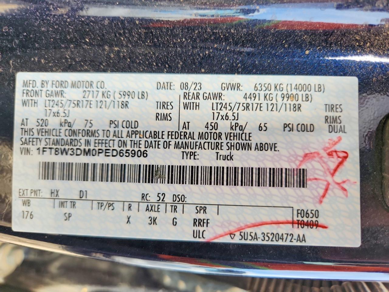 2023 FORD F350 SUPER DUTY photo 13
