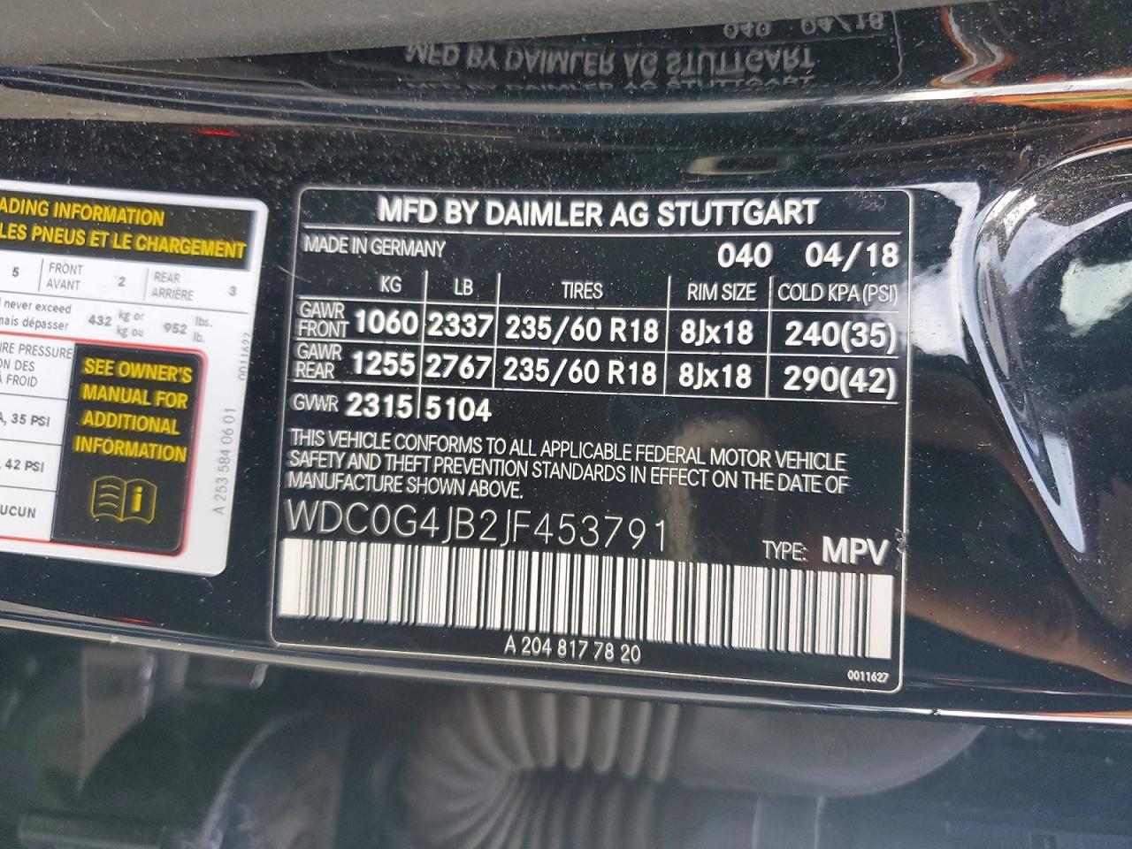 2018 MERCEDES-BENZ GLC 300 photo 23