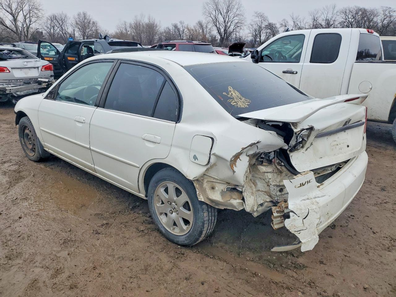 2001 HONDA CIVIC EX photo 2