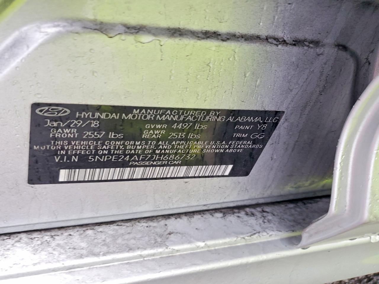 2018 HYUNDAI SONATA SE photo 23