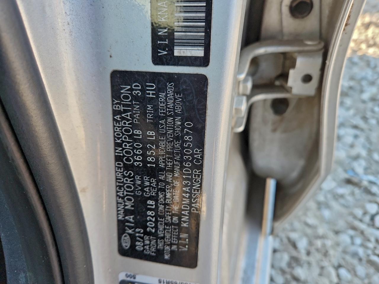 2013 KIA RIO LX photo 12
