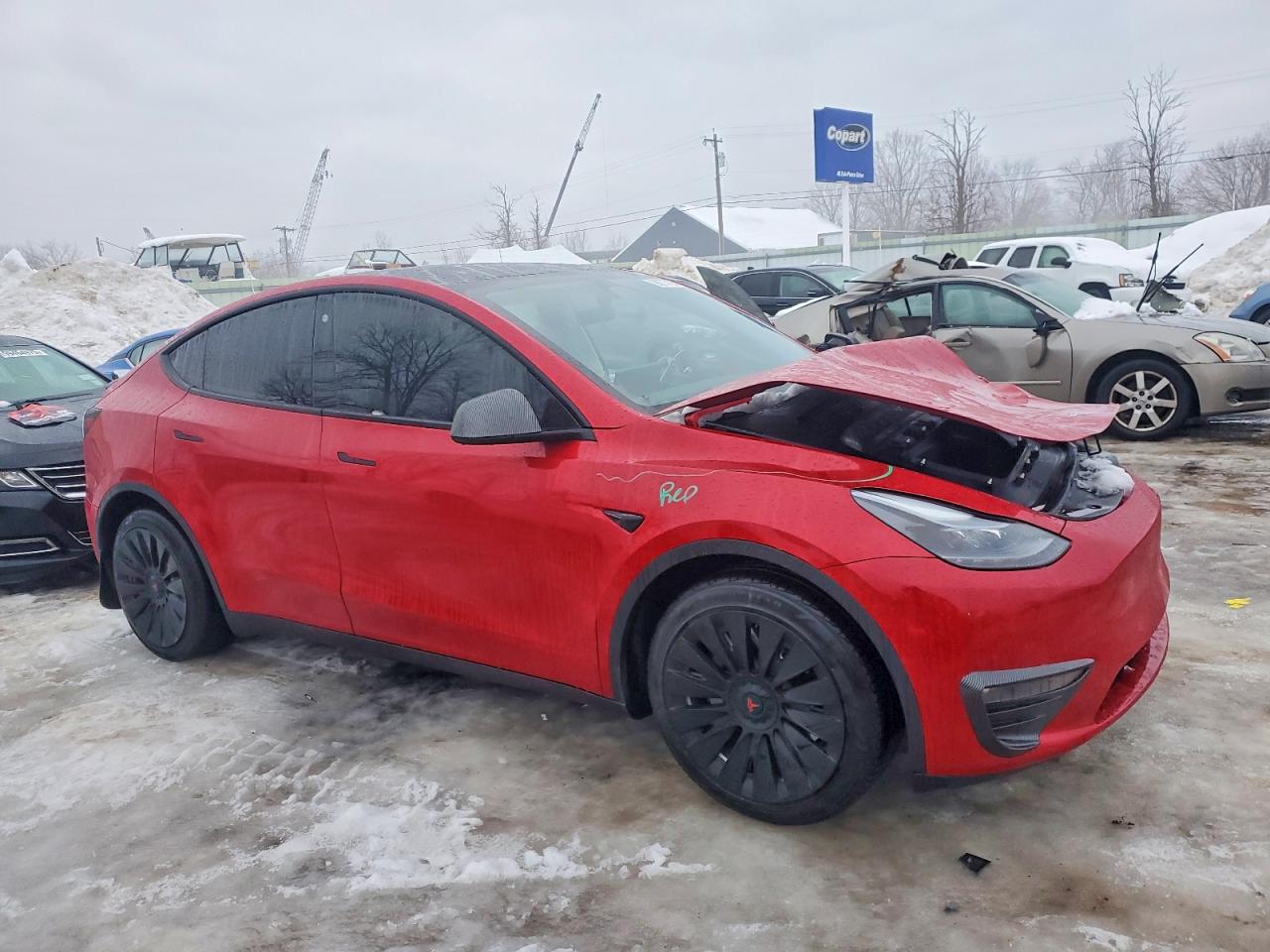 2021 TESLA MODEL Y photo 4