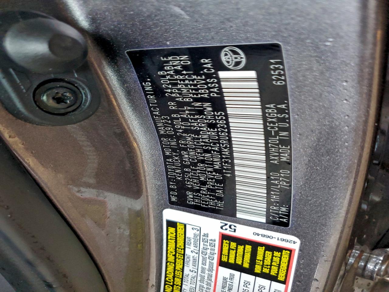 2024 TOYOTA CAMRY XLE photo 12