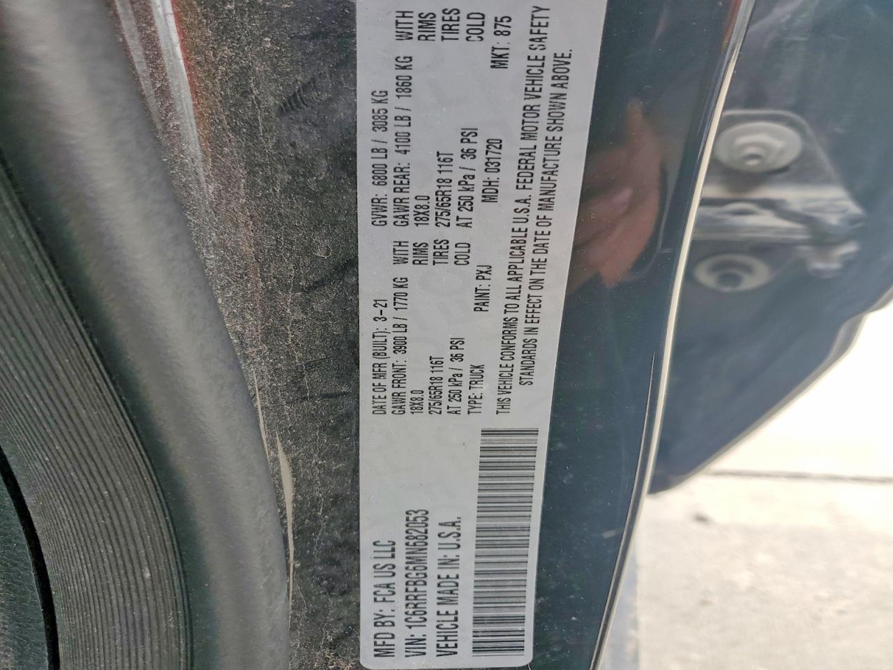 2021 RAM 1500 BIG HORN photo 12