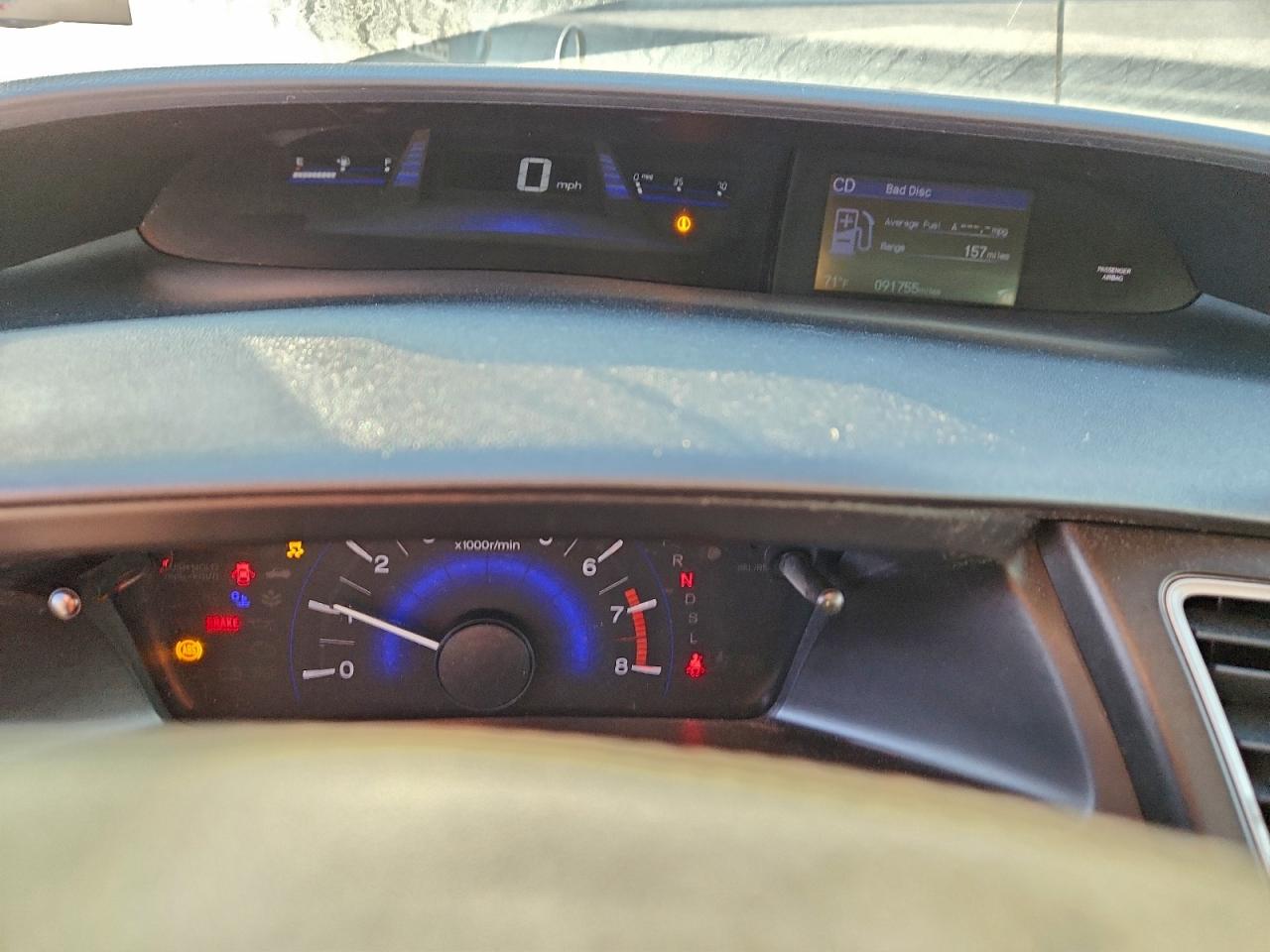 2014 HONDA CIVIC LX photo 9
