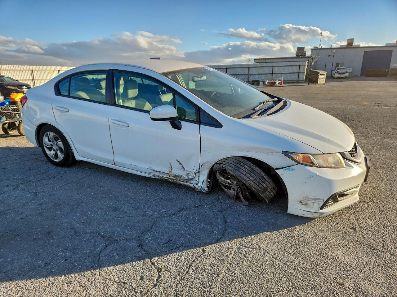 2014 HONDA CIVIC LX photo 4