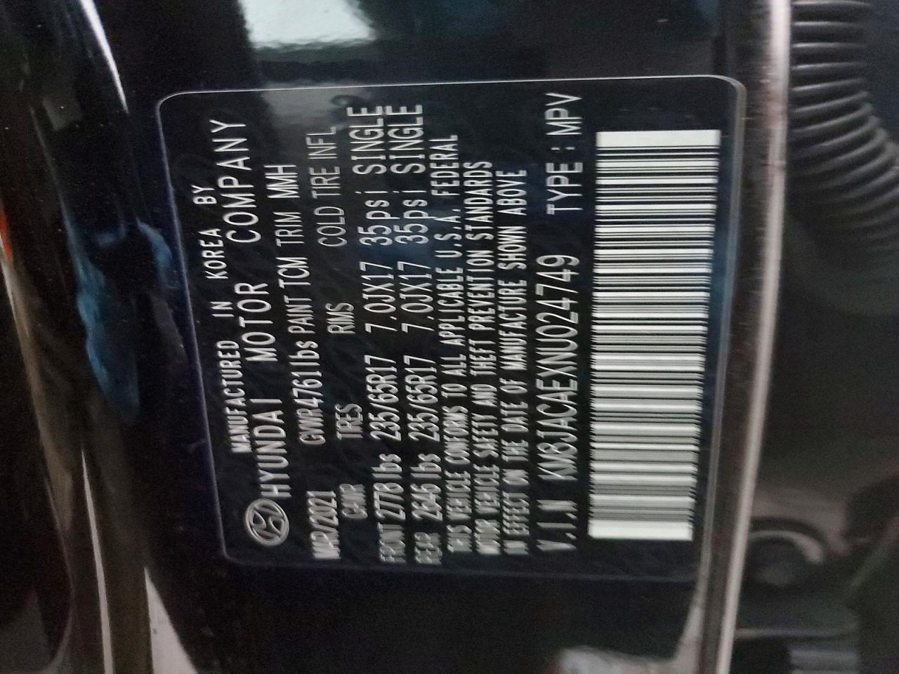 2022 HYUNDAI TUCSON SE photo 27