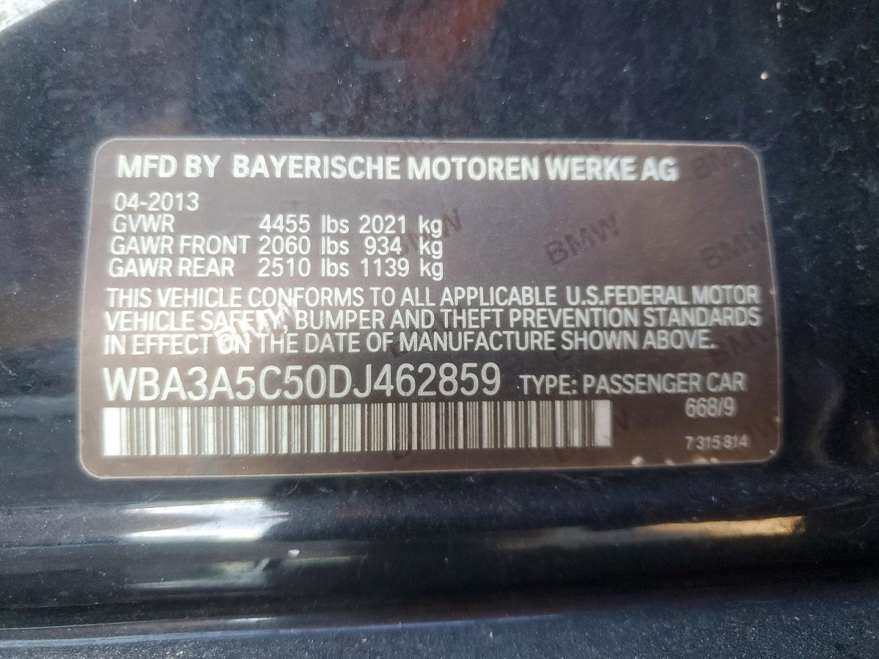 2013 BMW 328 I photo 12