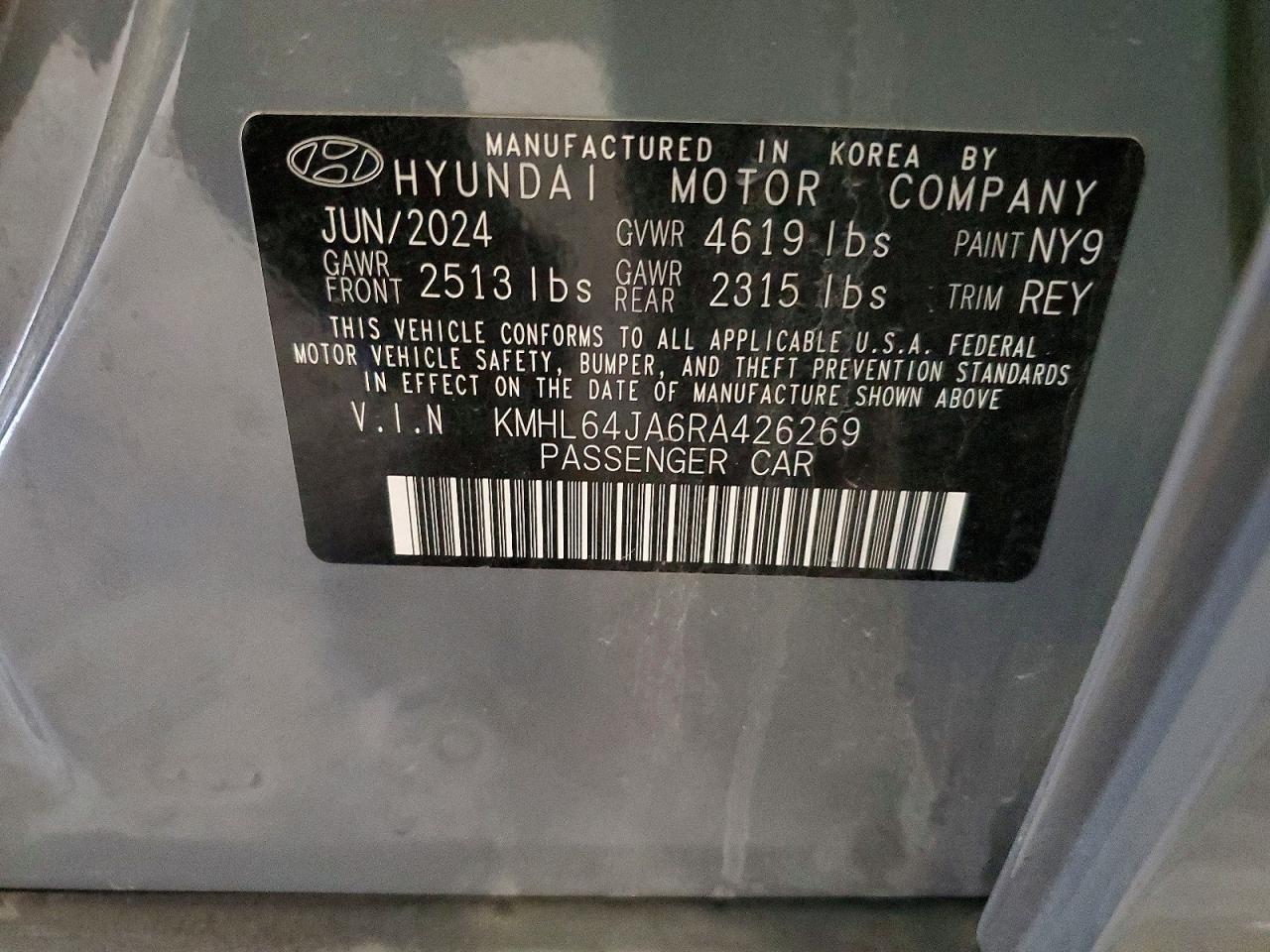 2024 HYUNDAI SONATA SEL photo 12