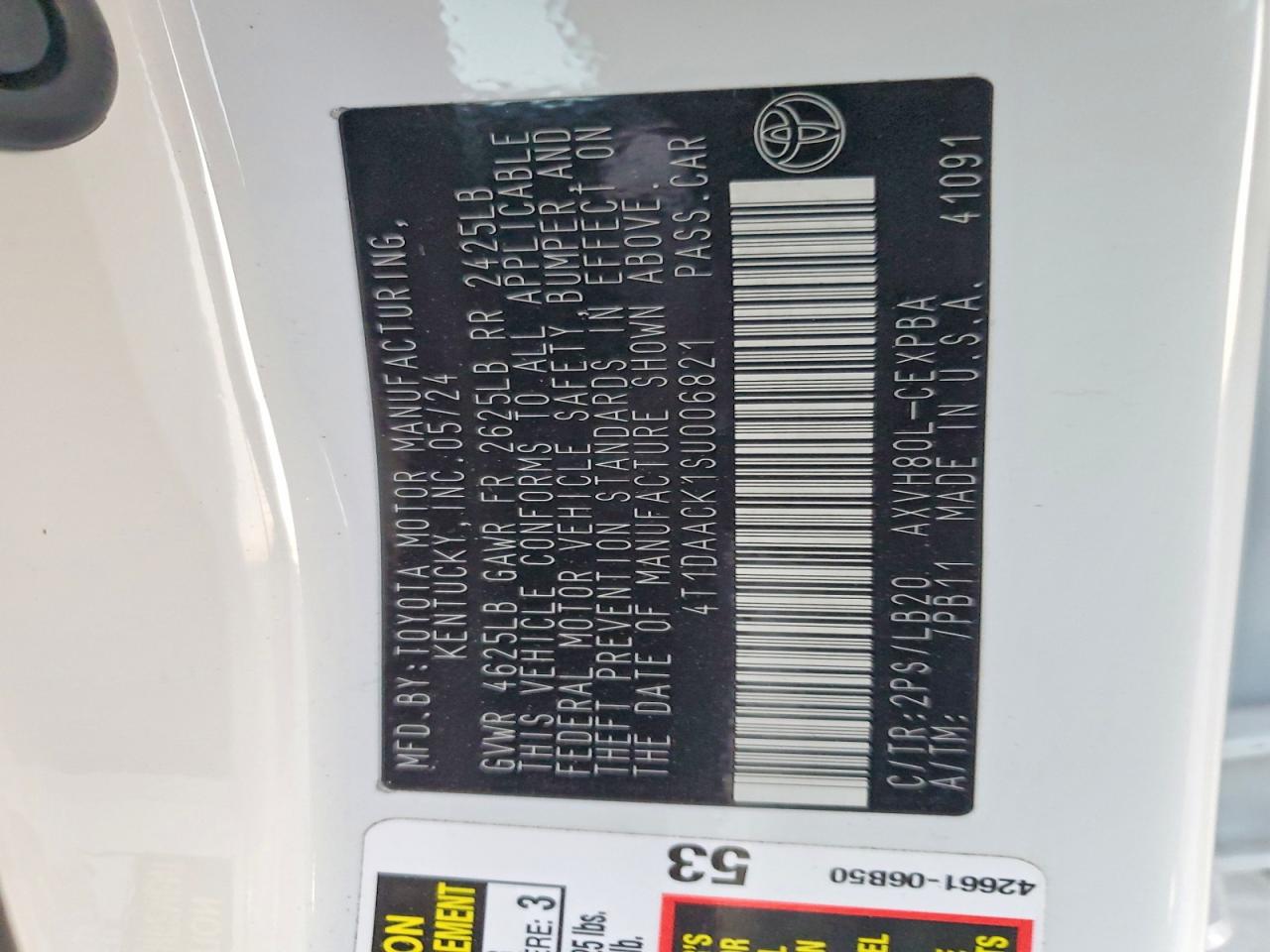 2025 TOYOTA CAMRY XSE photo 12