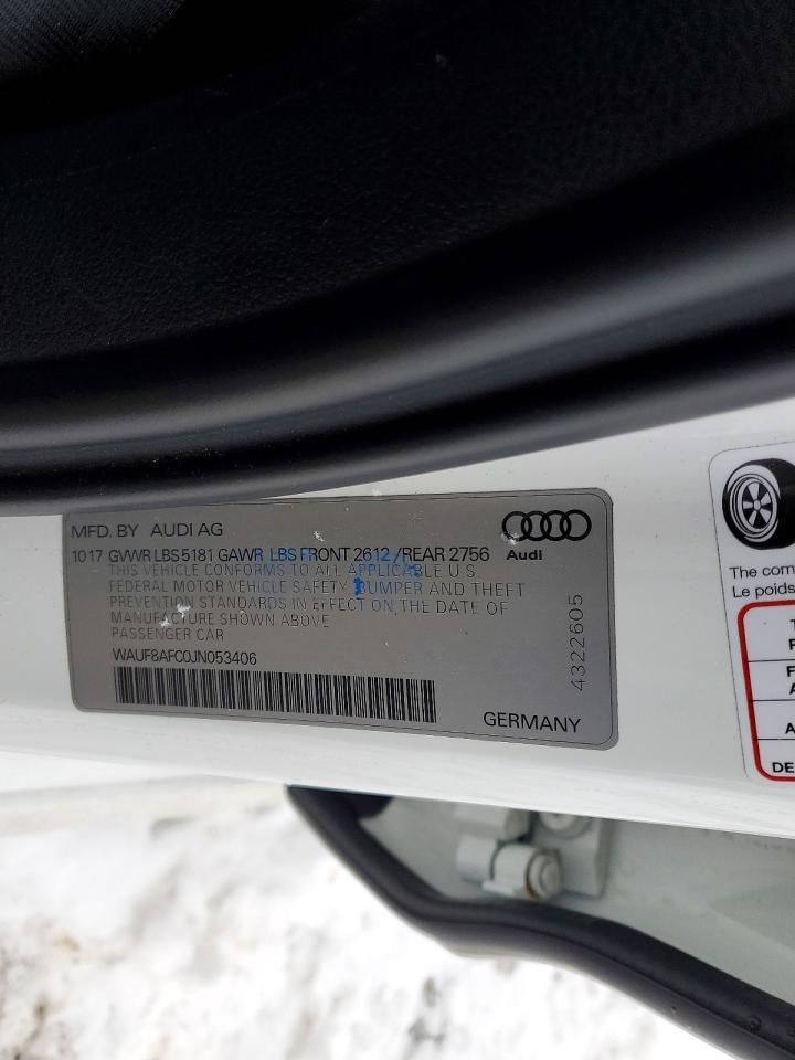 2018 AUDI A6 PREMIUM photo 12