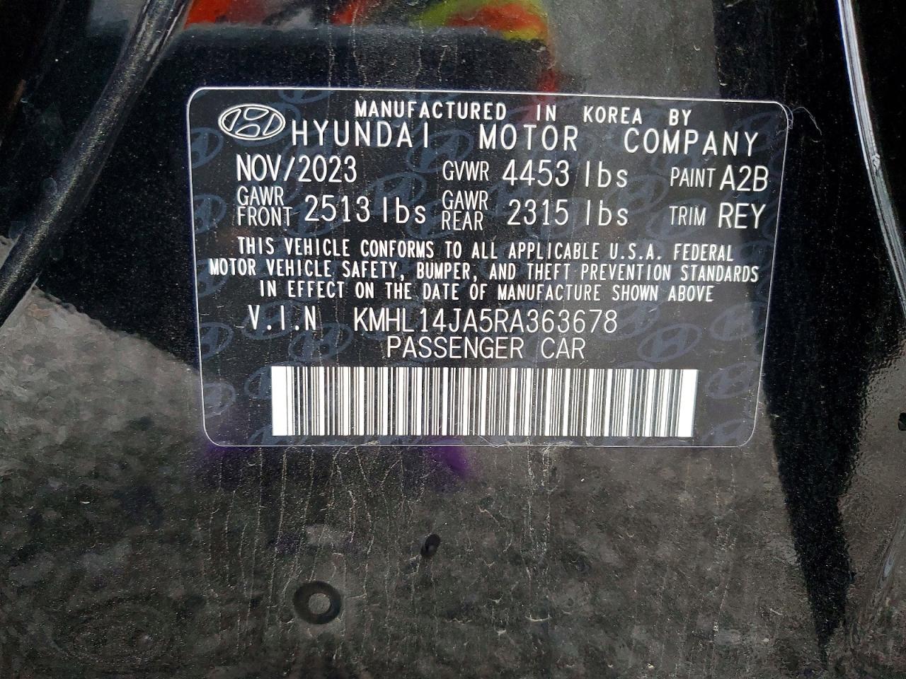 2024 HYUNDAI SONATA SEL photo 12