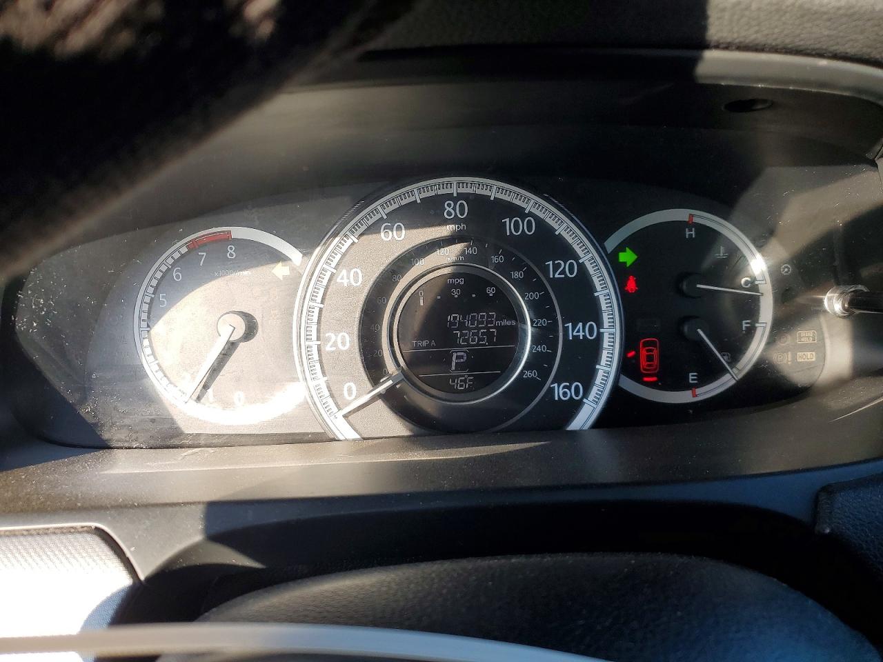 2014 HONDA ACCORD LX photo 9