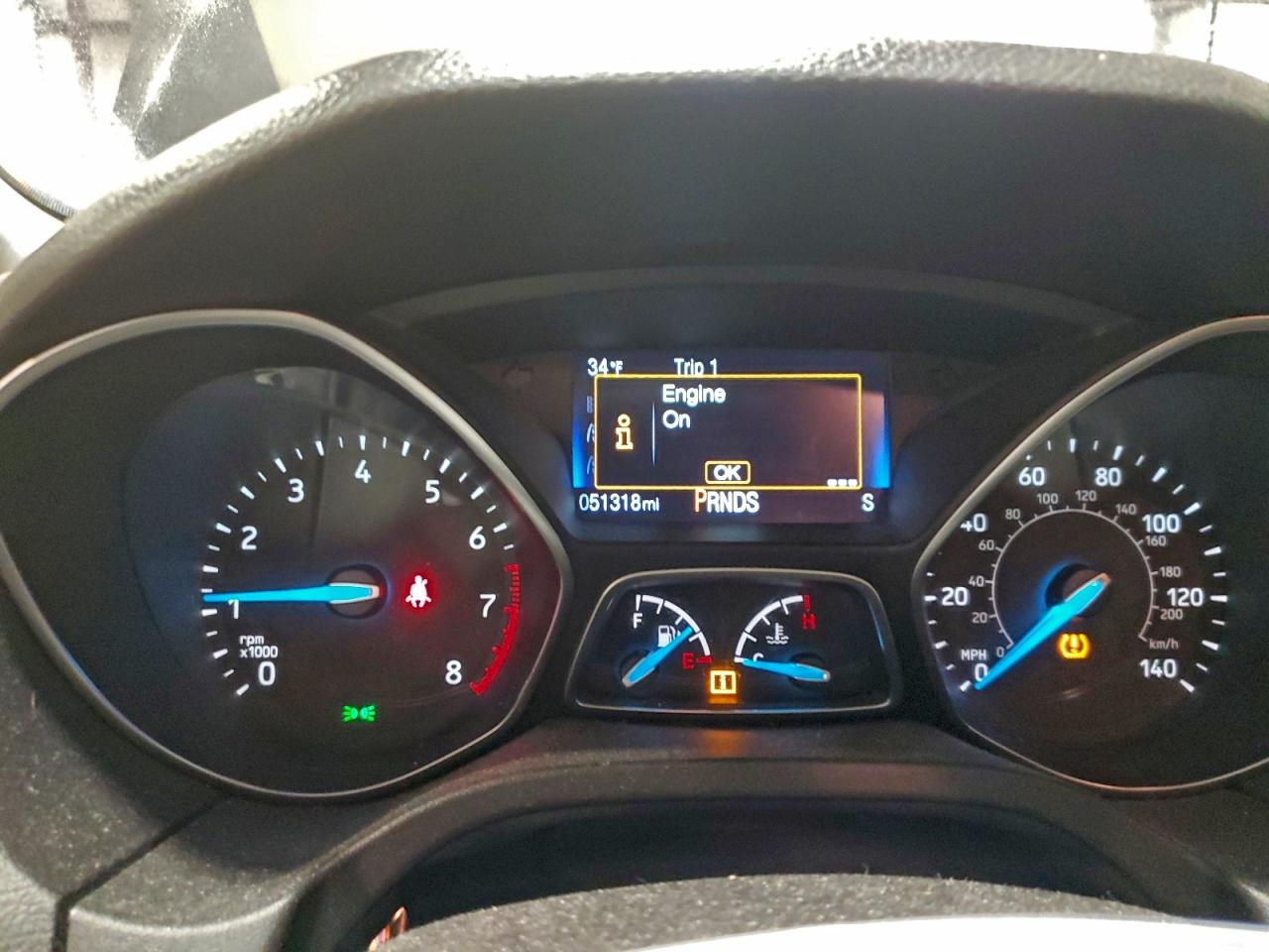 2017 FORD FOCUS SE photo 9