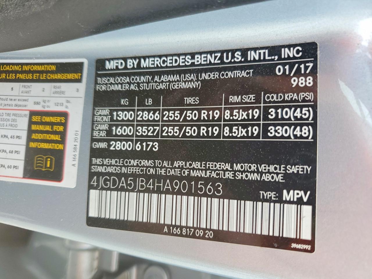 2017 MERCEDES-BENZ GLE 350 photo 14