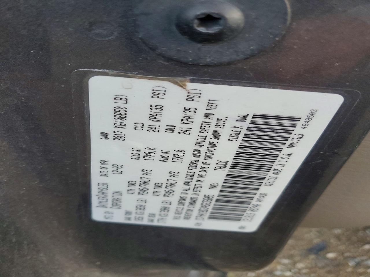 2004 DODGE RAM 1500 ST photo 45