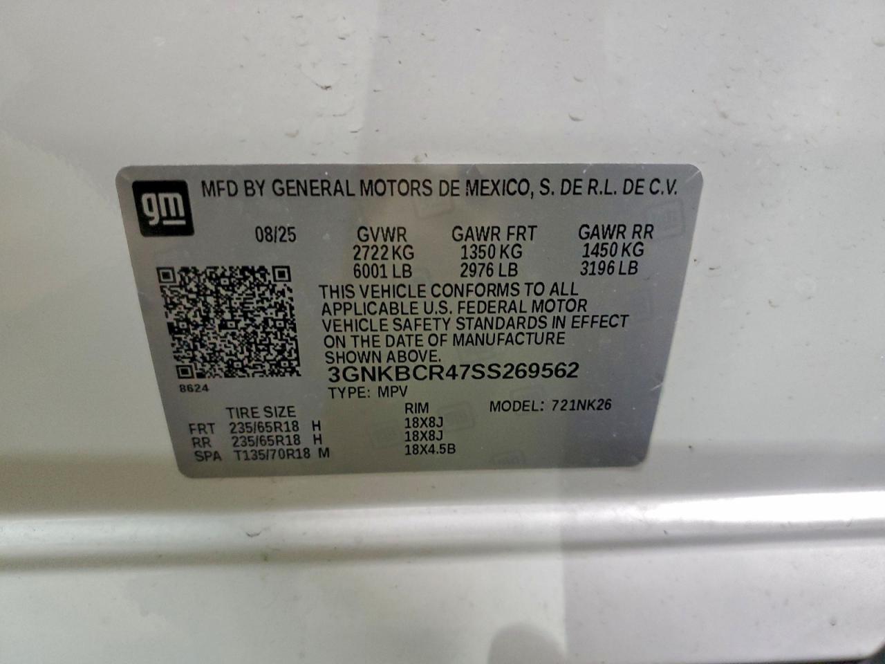 2025 CHEVROLET BLAZER 2LT photo 14
