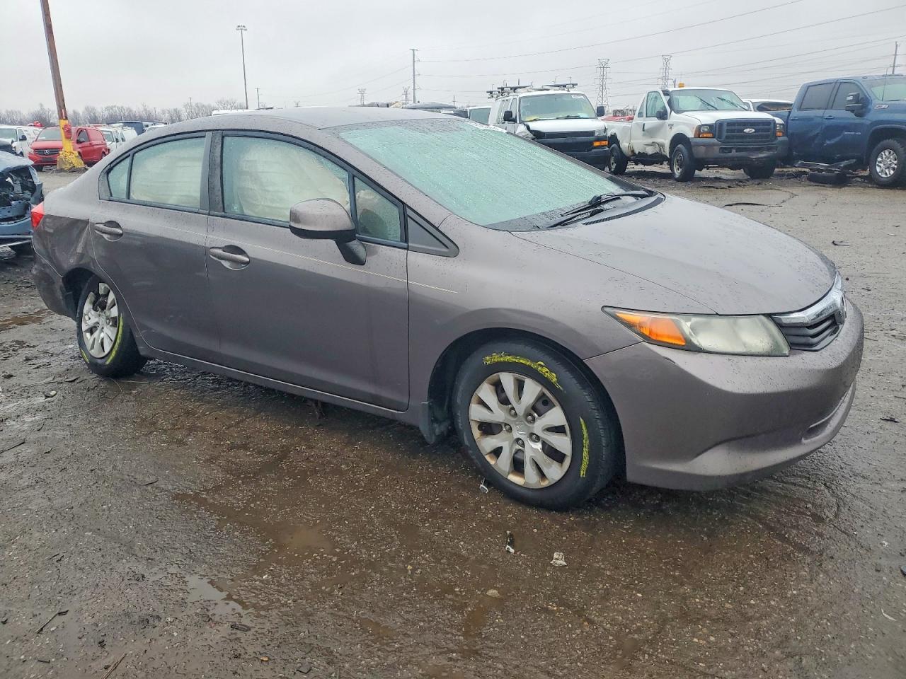 2012 HONDA CIVIC LX photo 7