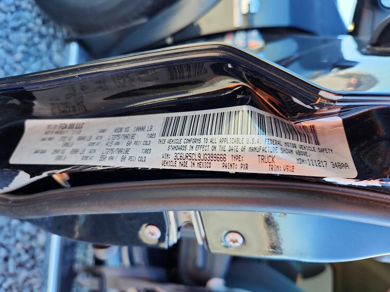 2018 RAM 2500 ST photo 13