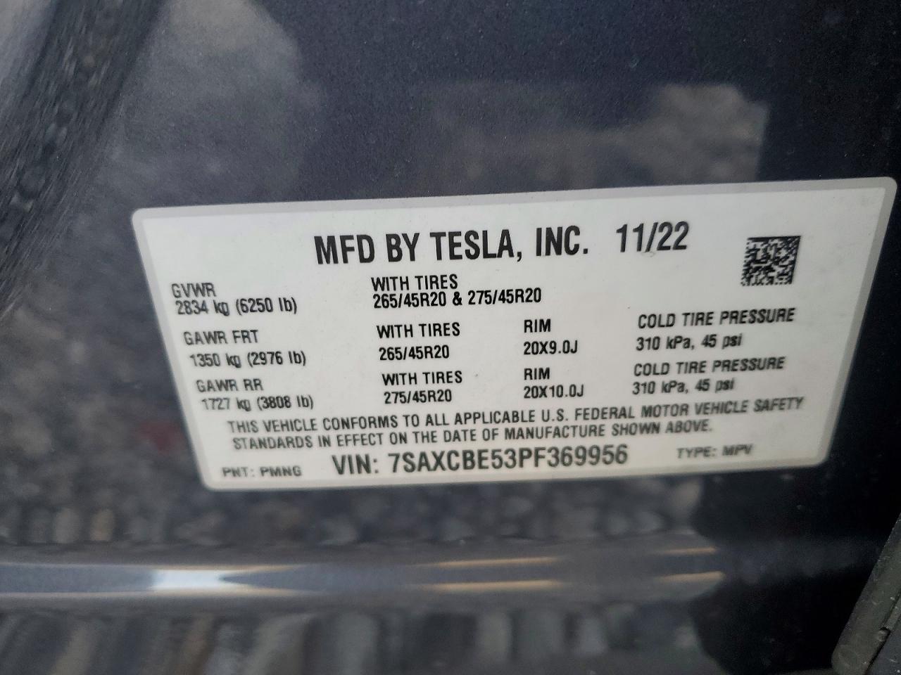 2023 TESLA MODEL X photo 13