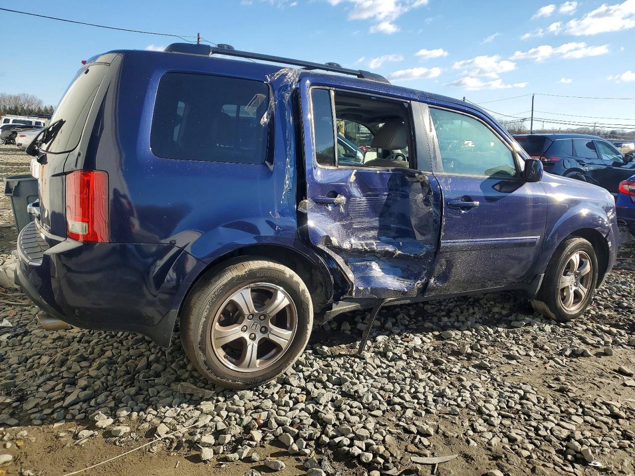 2013 HONDA PILOT EXL photo 3