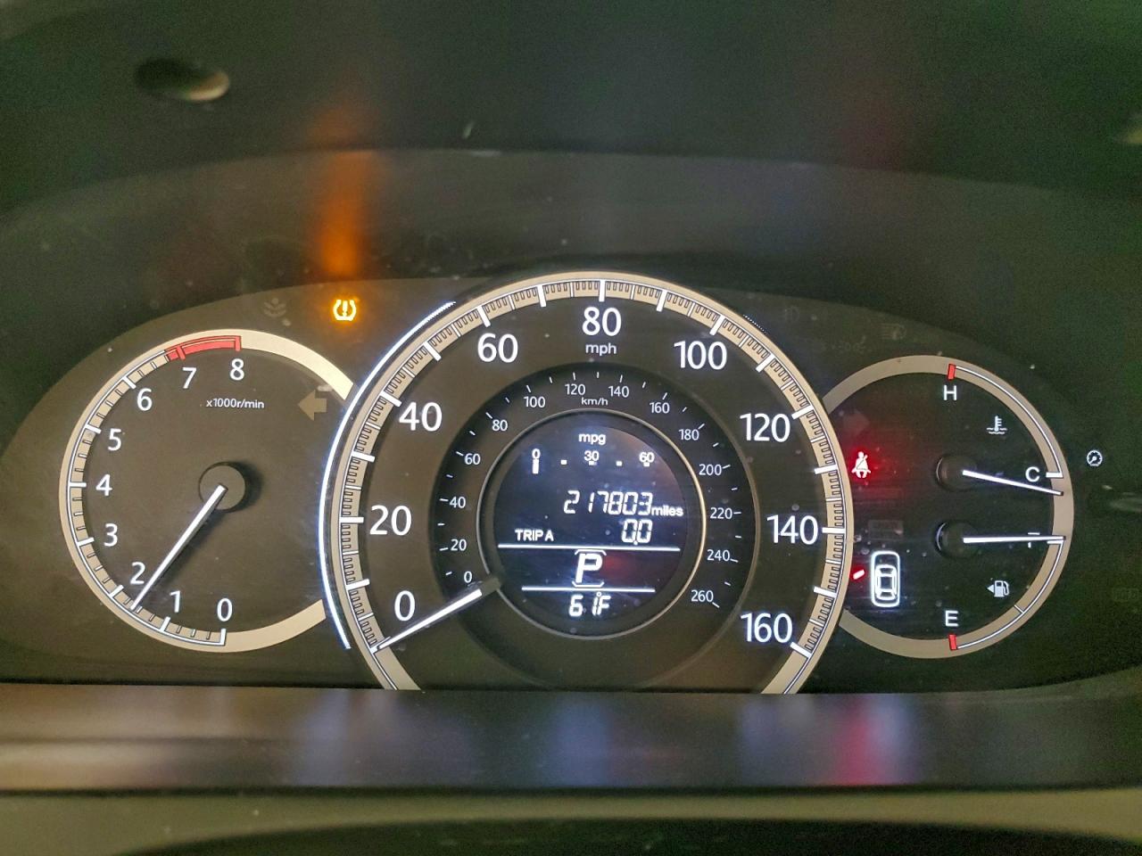 2013 HONDA ACCORD LX photo 9