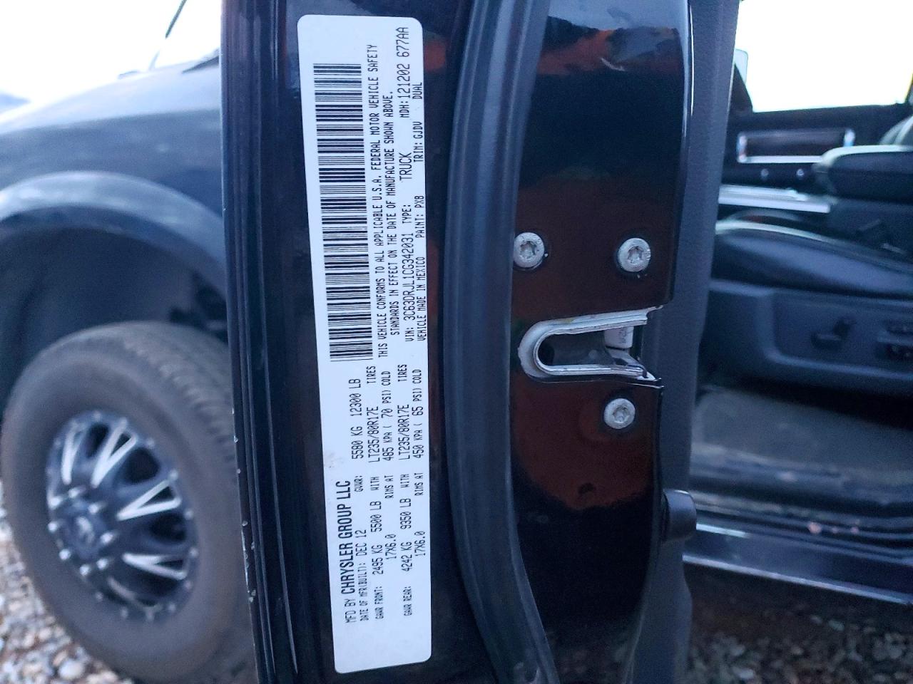 2012 DODGE RAM 3500 LARAMIE photo 12