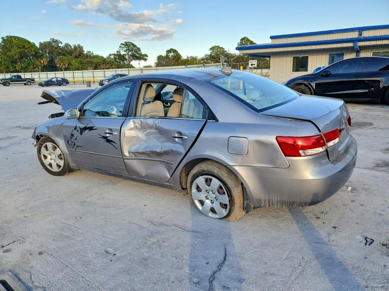 2008 HYUNDAI SONATA GLS photo 2