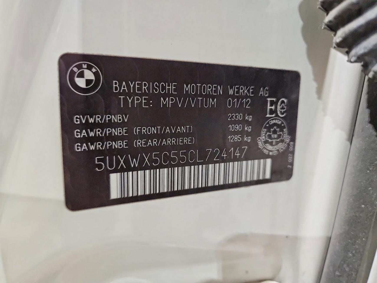 2012 BMW X3 XDRIVE28I photo 13
