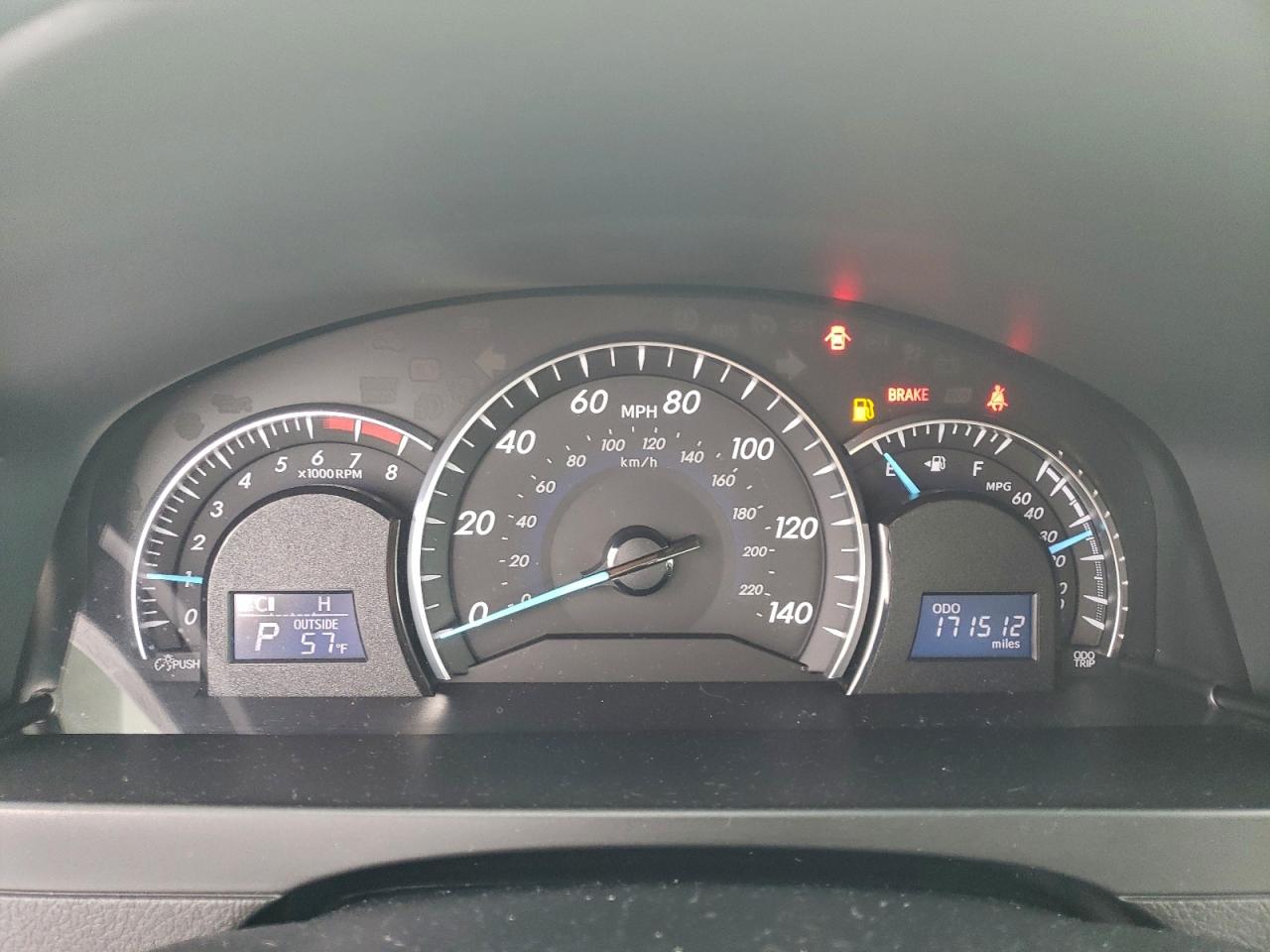 2012 TOYOTA CAMRY BASE photo 9