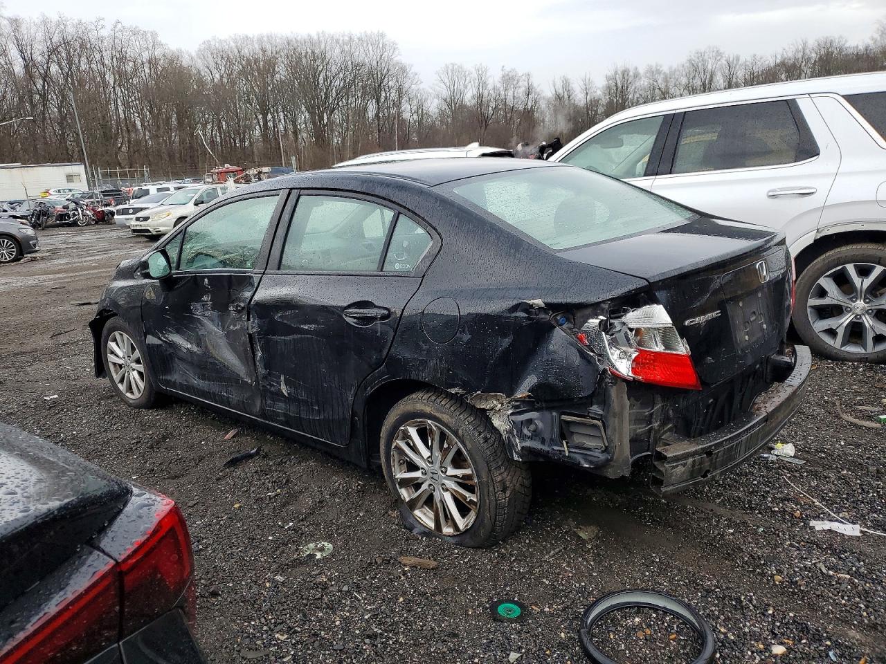2012 HONDA CIVIC EX photo 2
