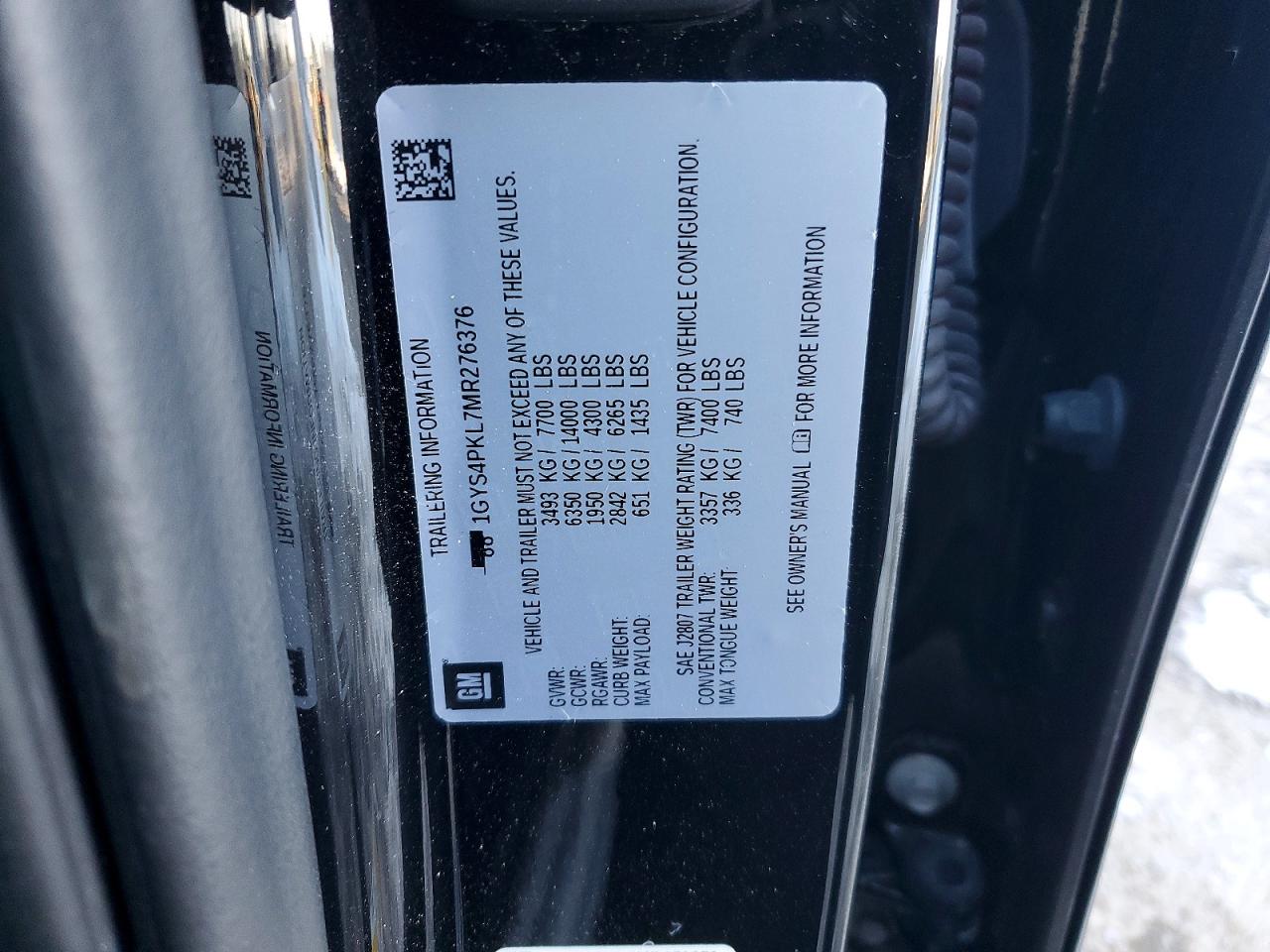 2021 CADILLAC ESCALADE ESV SPORT photo 13