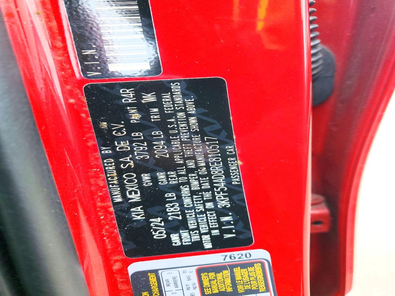 2024 KIA FORTE photo 12