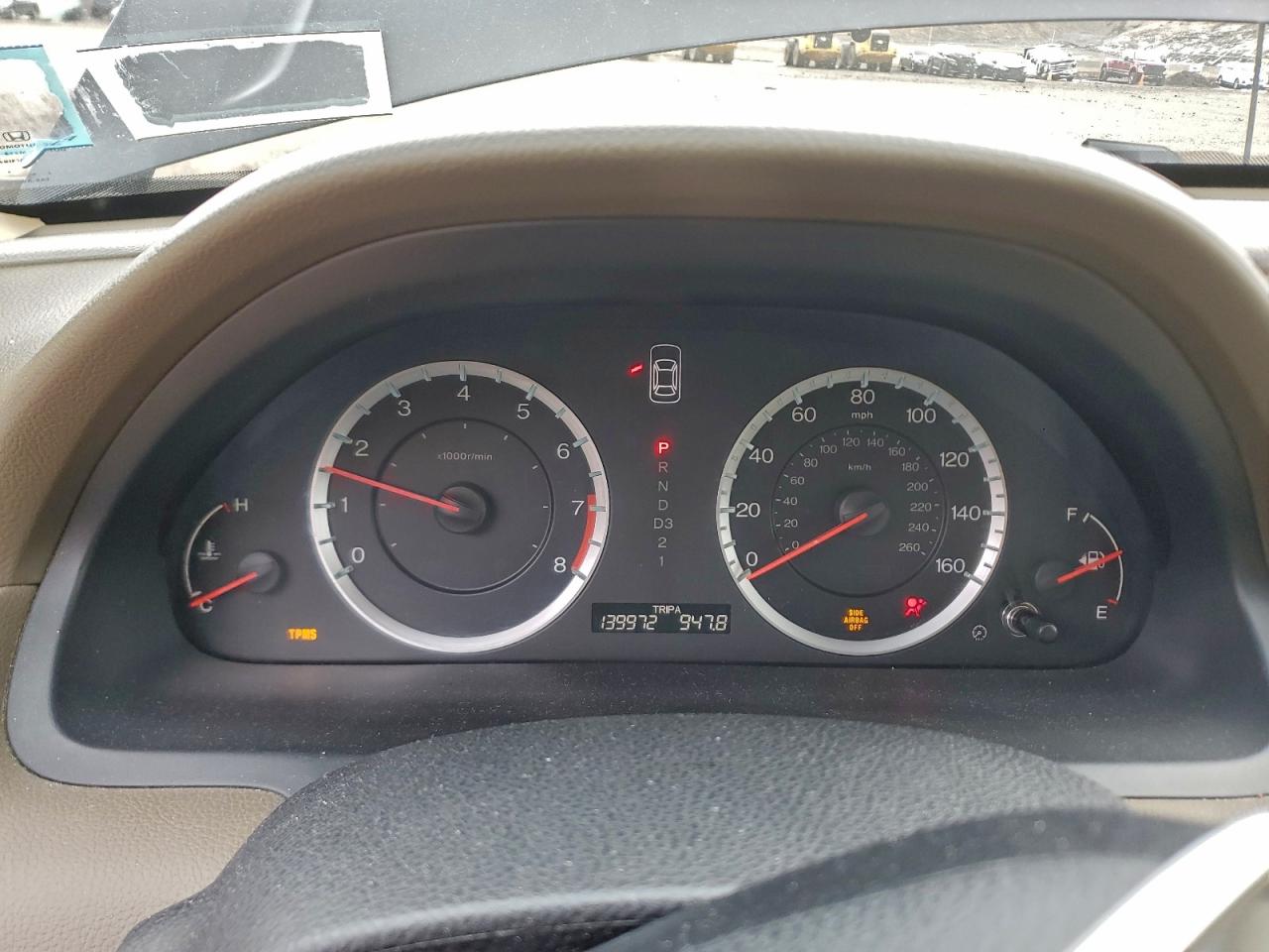 2010 HONDA ACCORD LX photo 9