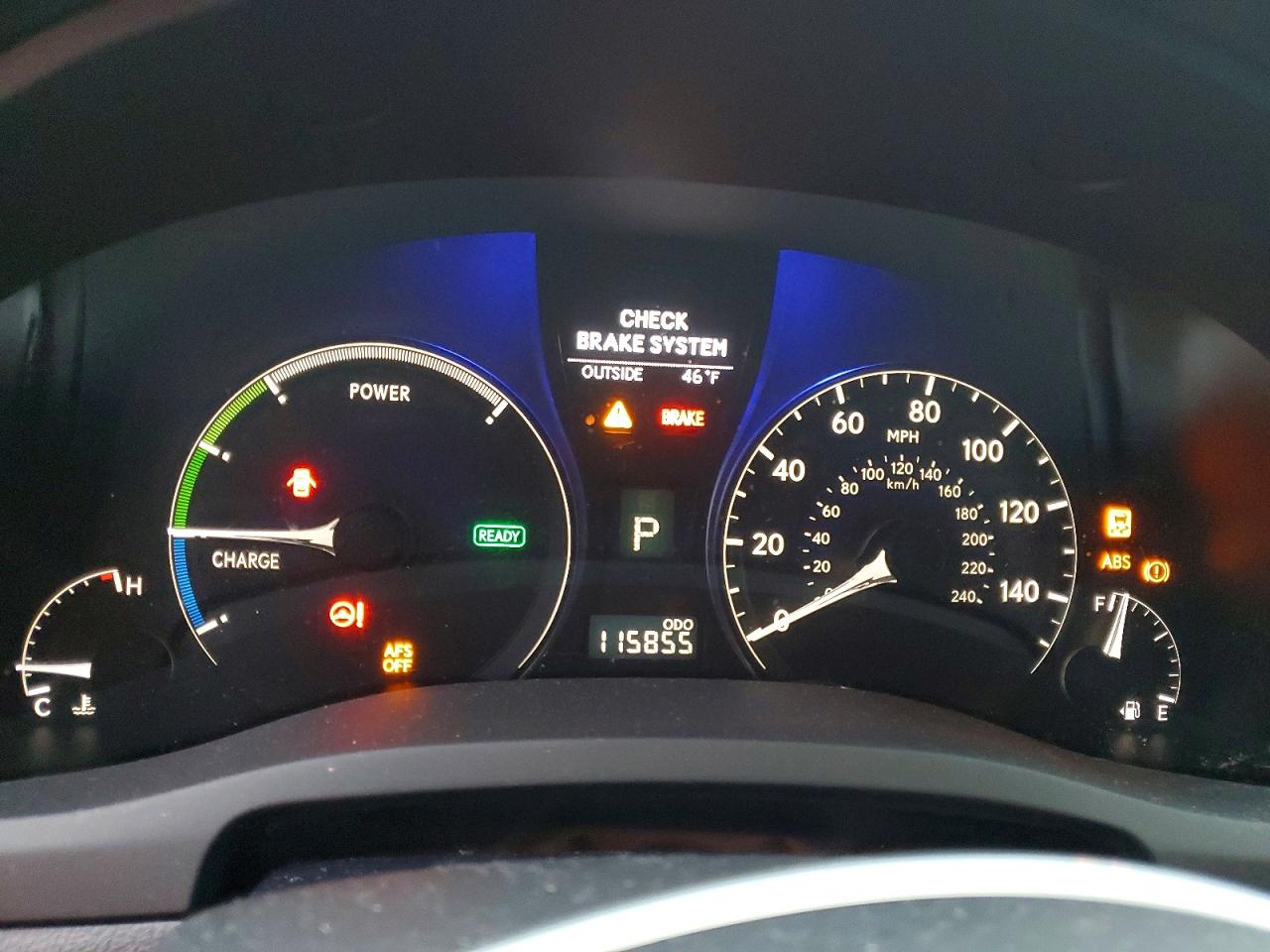 2011 LEXUS RX 450H photo 9