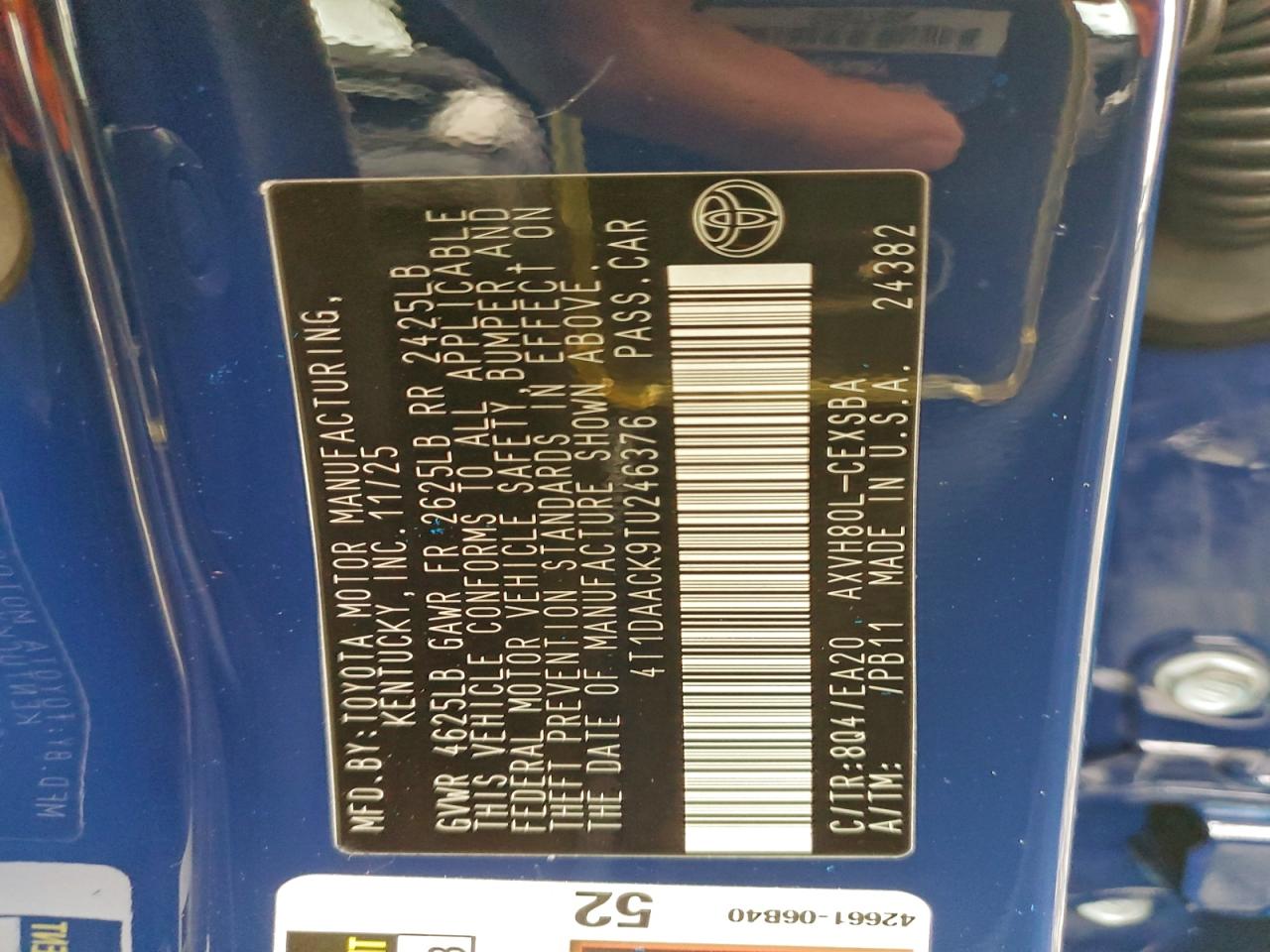2026 TOYOTA CAMRY XSE photo 12