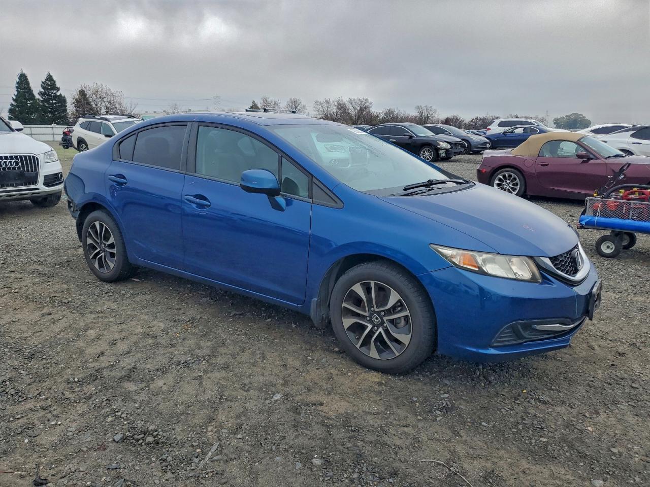2013 HONDA CIVIC EX photo 4