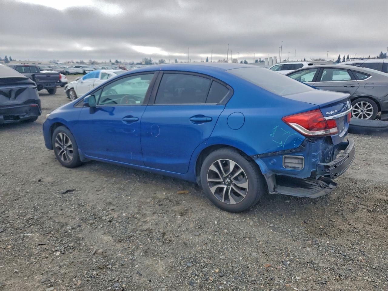 2013 HONDA CIVIC EX photo 2