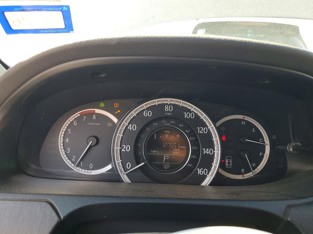 2013 HONDA ACCORD EXL photo 9